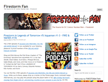 Tablet Screenshot of firestormfan.com
